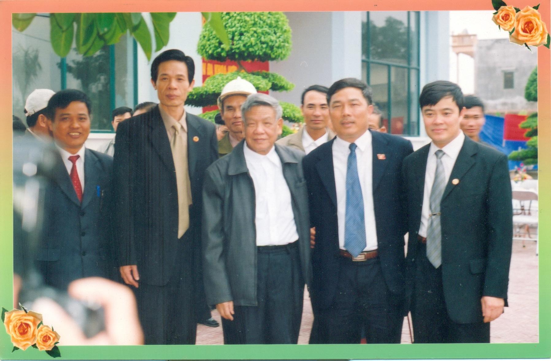 Ngày ấy nguyên Tổng Bí thư Lê Khả Phiêu về thăm Hợp Lực
