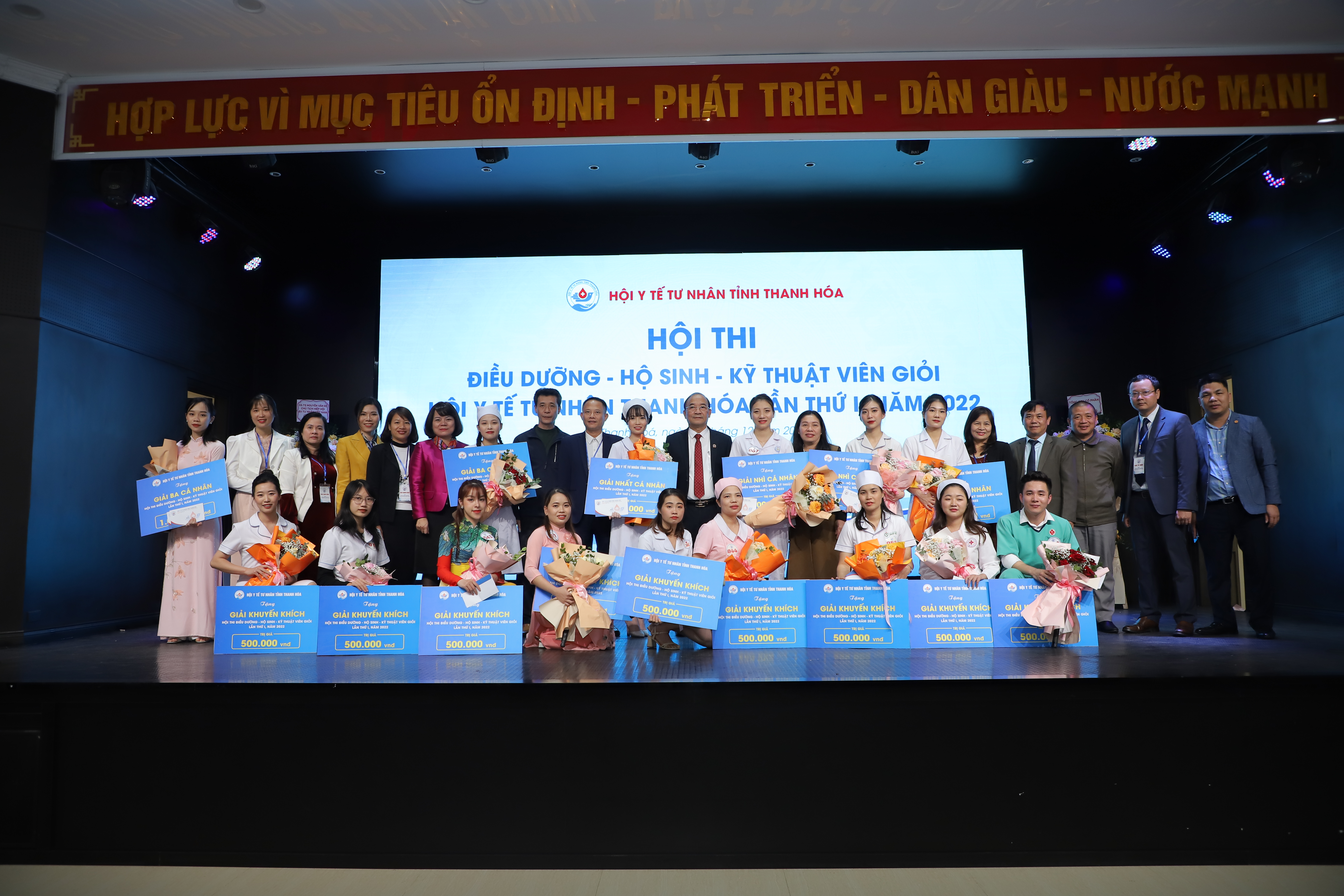 Thí sinh Hệ thống Y tế Hợp Lực xuất sắc đạt giải cao tại Hội thi Điều dưỡng – Hộ sinh – Kỹ thuật viên giỏi lần I, năm 2022