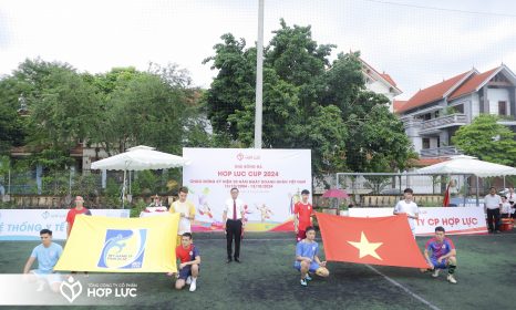 KHAI MẠC GIẢI BÓNG ĐÁ HOP LUC CUP 2024 CHÀO MỪNG NGÀY DOANH NHÂN VIỆT NAM 13/10