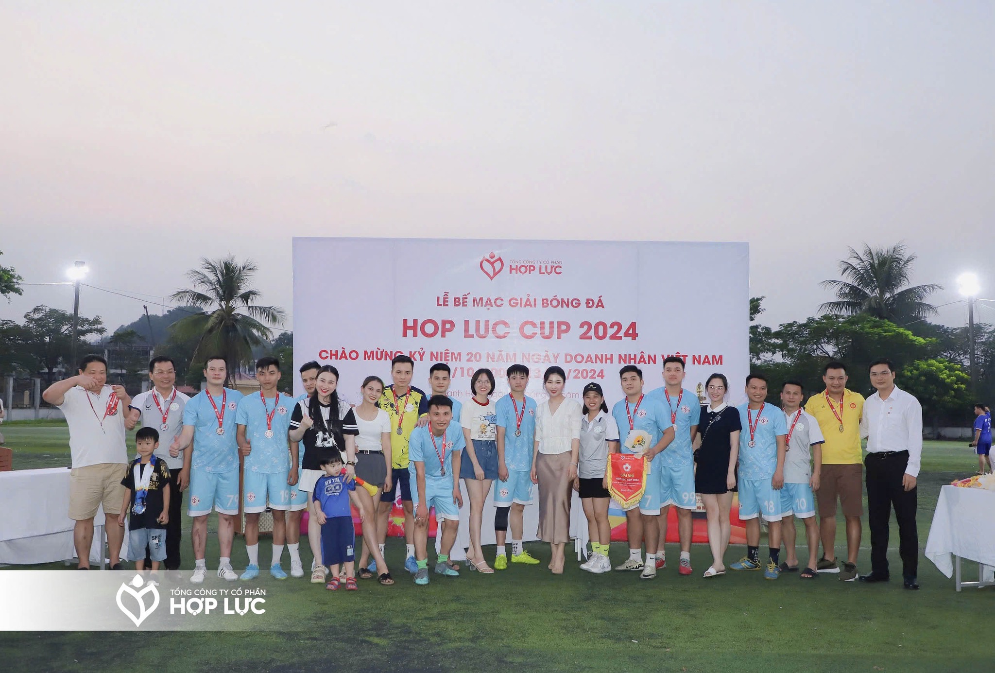 Trận chung kết và lễ bế mạc giải bóng đá “HOP LUC CUP 2024”